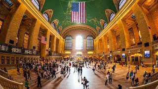 Walking Tour of Grand Central Terminal — New York City 【4K】🇺🇸 [upl. by Aicelf394]