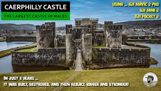 Caerphilly Castle  The Largest in Wales 2nd in Britain [upl. by Greysun]