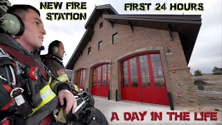 First 24 Hours in a New Fire Station  A Day in the Life [upl. by Winograd881]