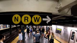 ⁴ᴷ The Busiest NYC Subway Station Times Square–42nd StreetPort Authority Bus Terminal [upl. by Ludovika906]