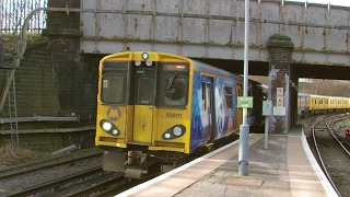 Half an Hour at 216  Birkenhead North Station 1022017  Class 507 508 terminus [upl. by Oiramel]